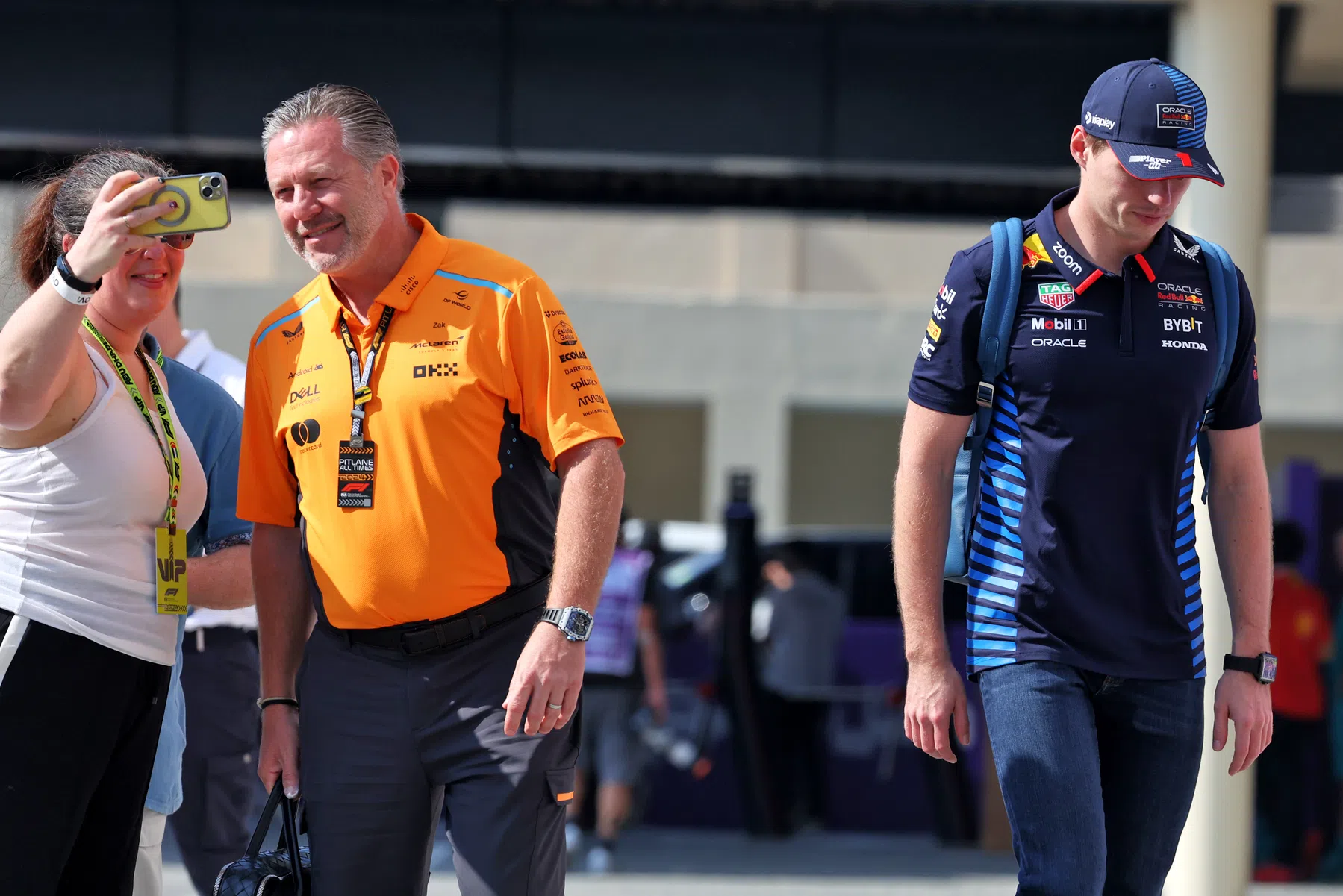 F1 Zak Brown sur Max Verstappen et George Russell spat et Lando Norris