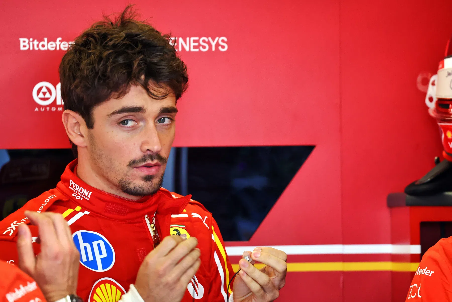 Charles Leclerc se intoxicó antes de la Fórmula 1 en Abu Dhabi