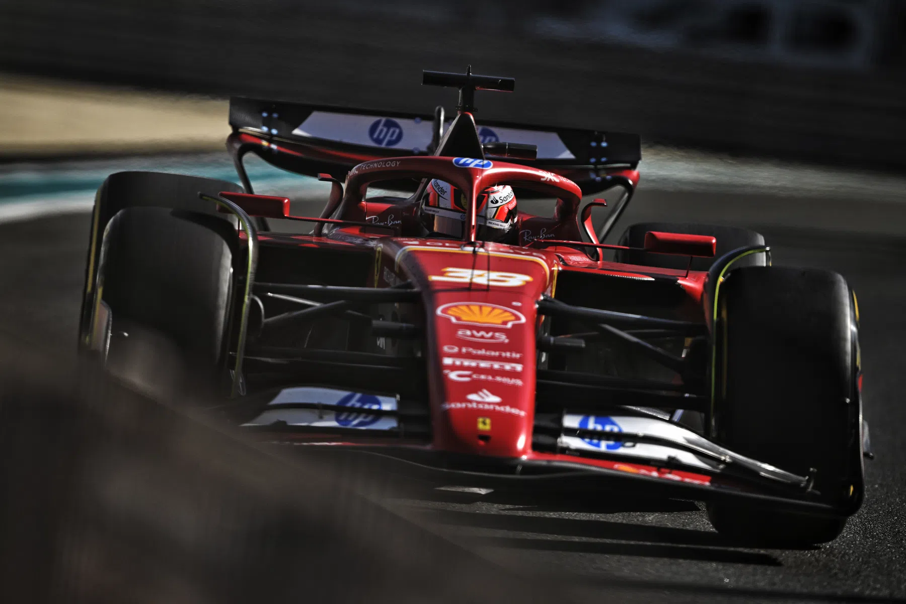 f1 today ferrari and cadillac combine and reaction from abu dhabi test 2024