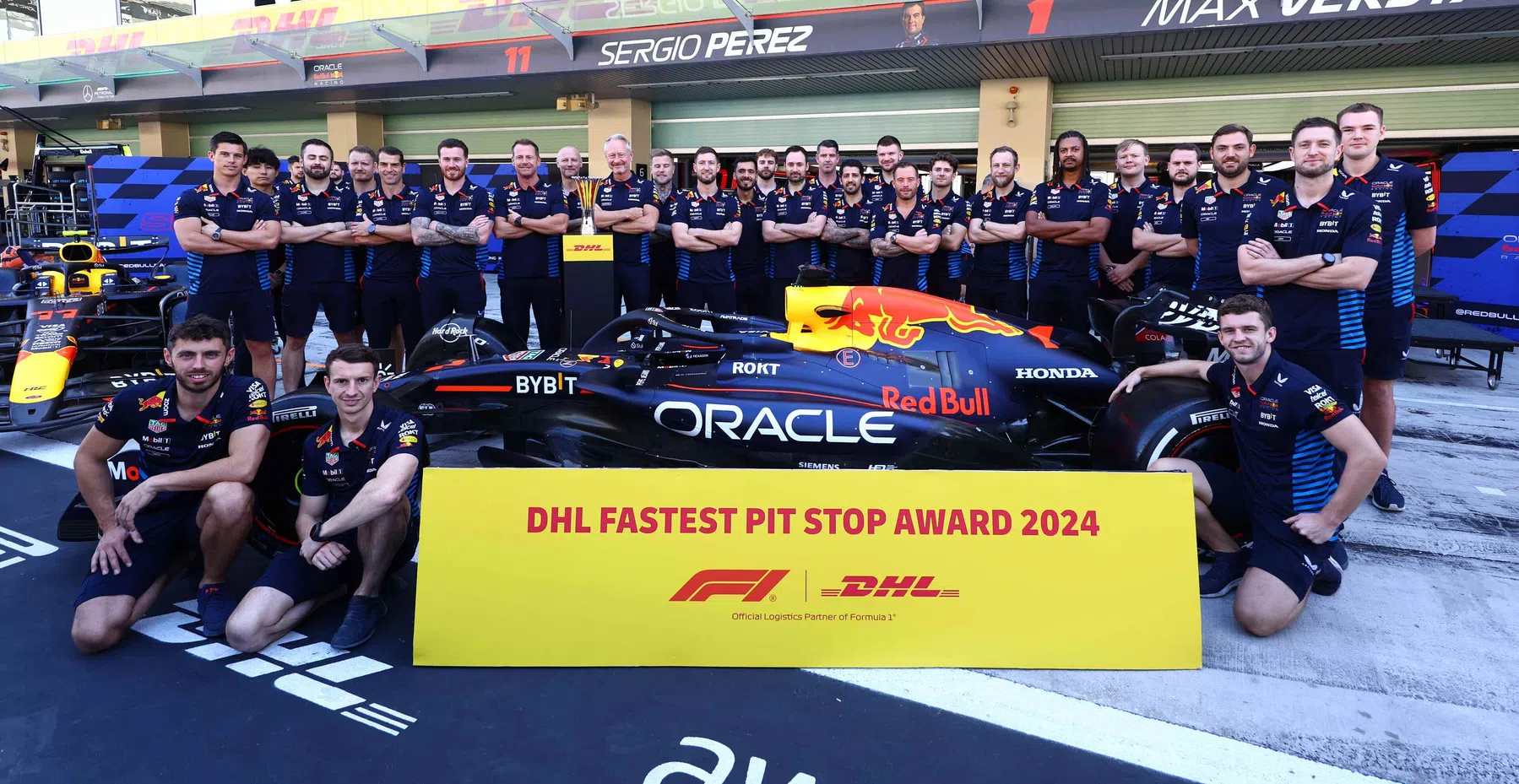 Red Bull krijgt zevende keer prijs voor snelste F1-pitstop