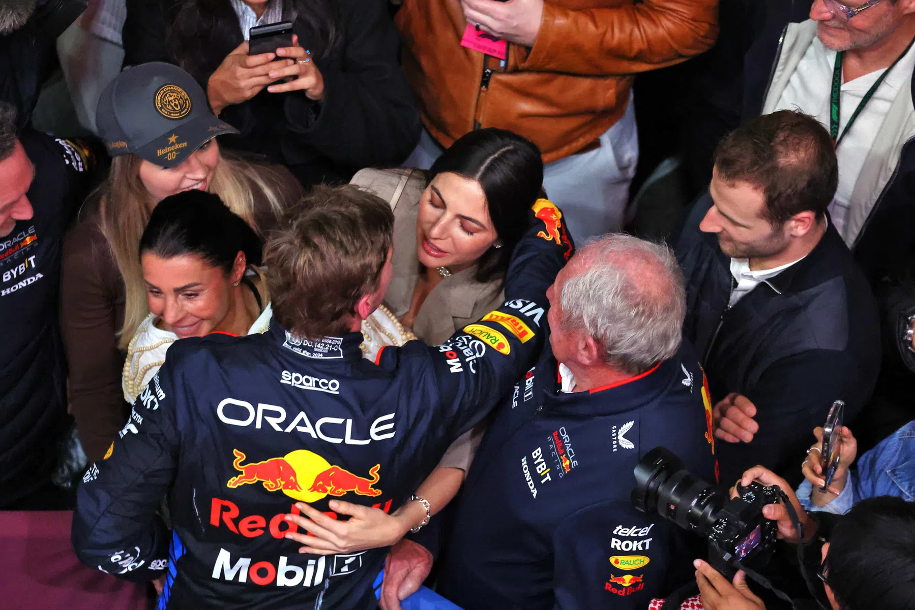 Kelly Piquet shares images of Max Verstappen with gifts for baby