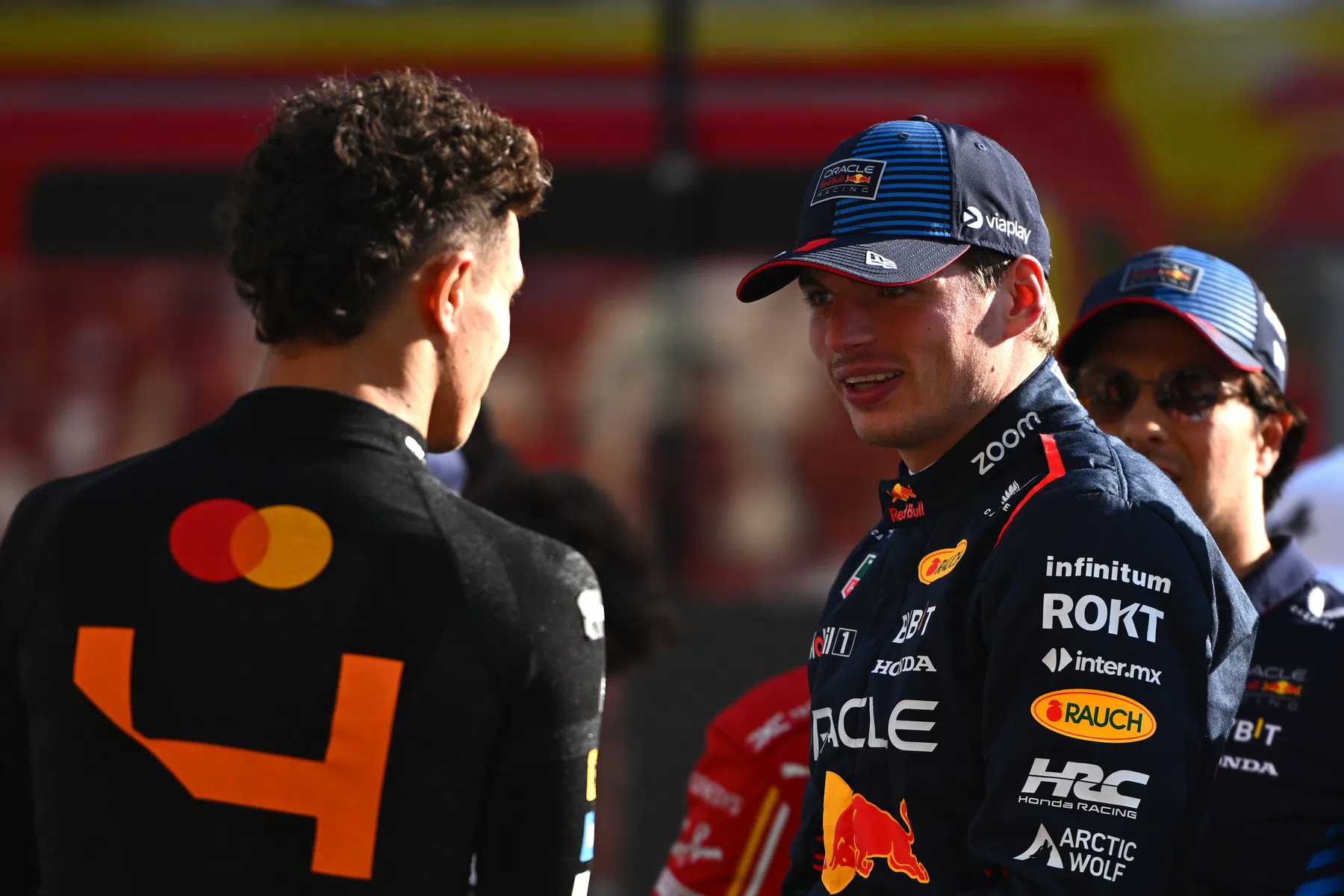 Verstappen não ficou chateado por Norris lhe chamar de sortudo no Brasil