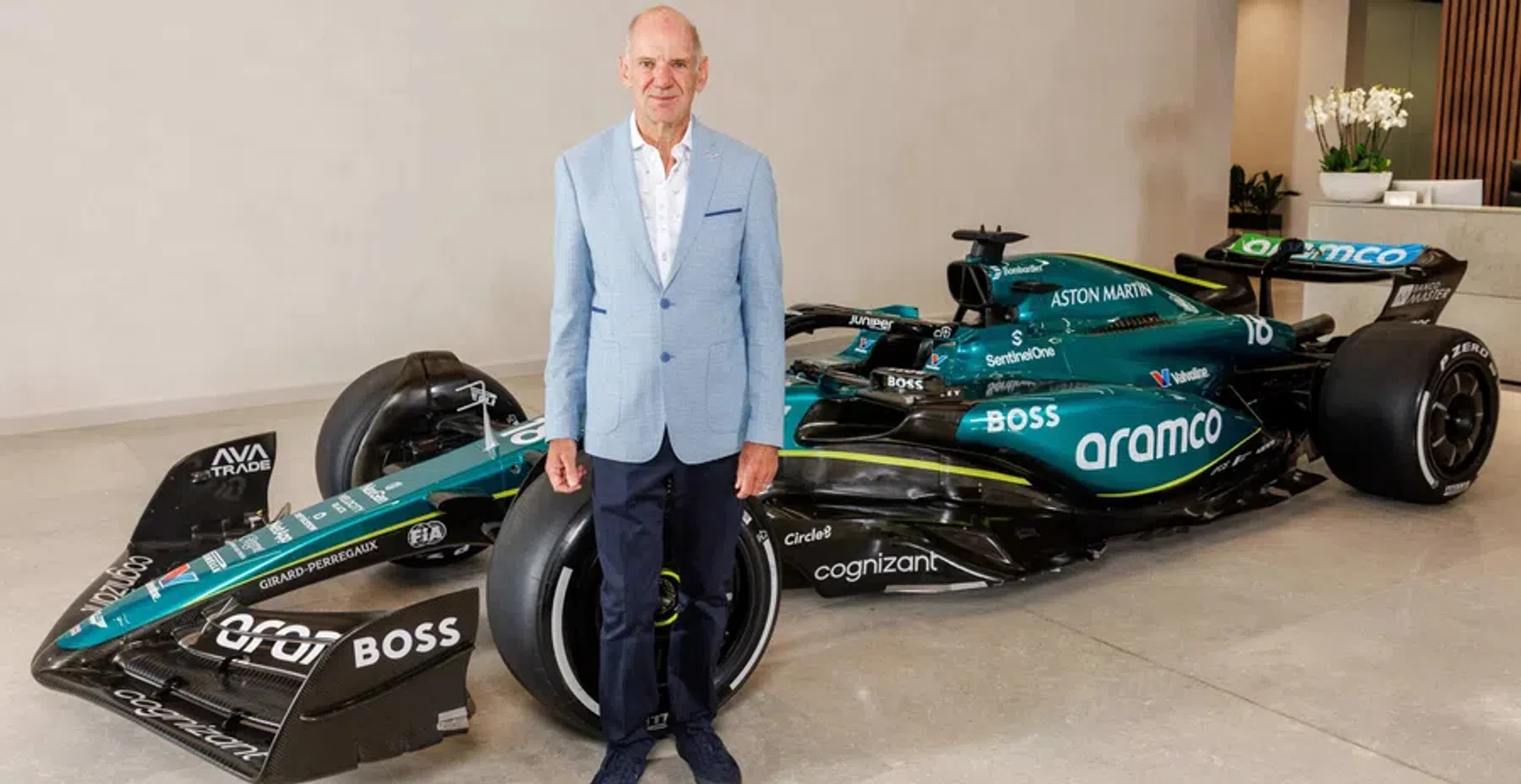 Peter Windsor espera muito de Adrian Newey na Aston Martin