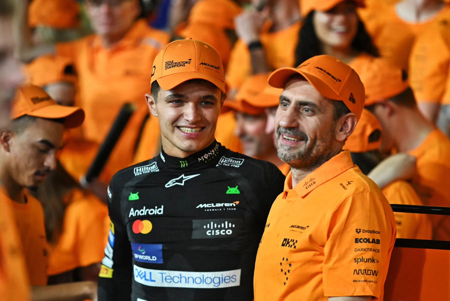 lando norris proud of mclaren in the 2024 f1 season hopes for title in 2025