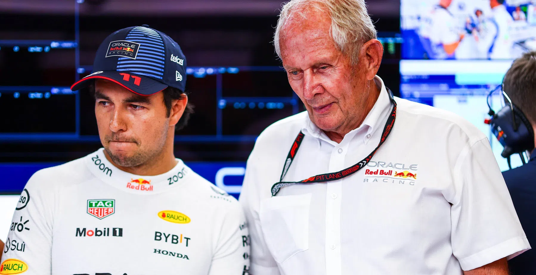 Helmut Marko zag te groot verschil tussen Max Verstappen en Sergio Perez