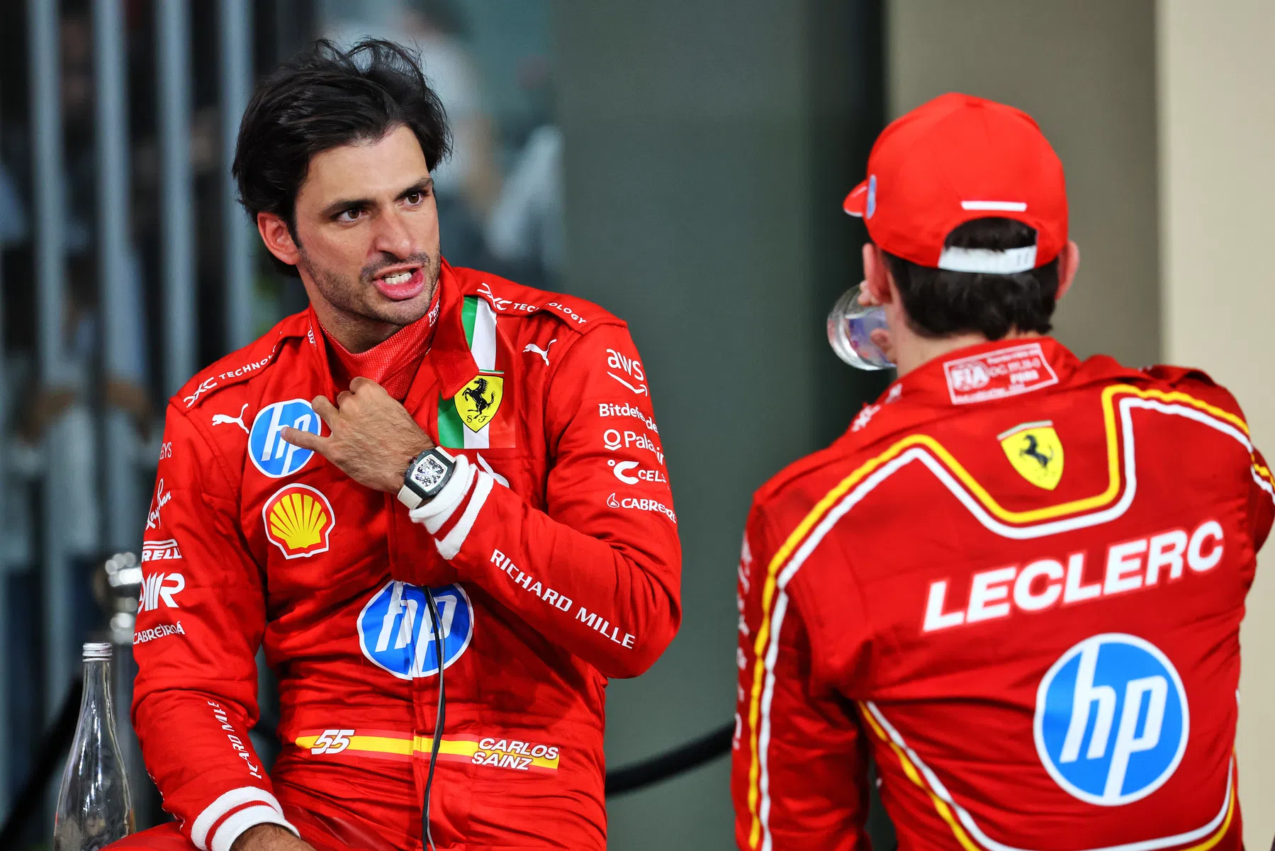 Sainz bedankt één iemand in het bijzonder op laatste dag voor Ferrari