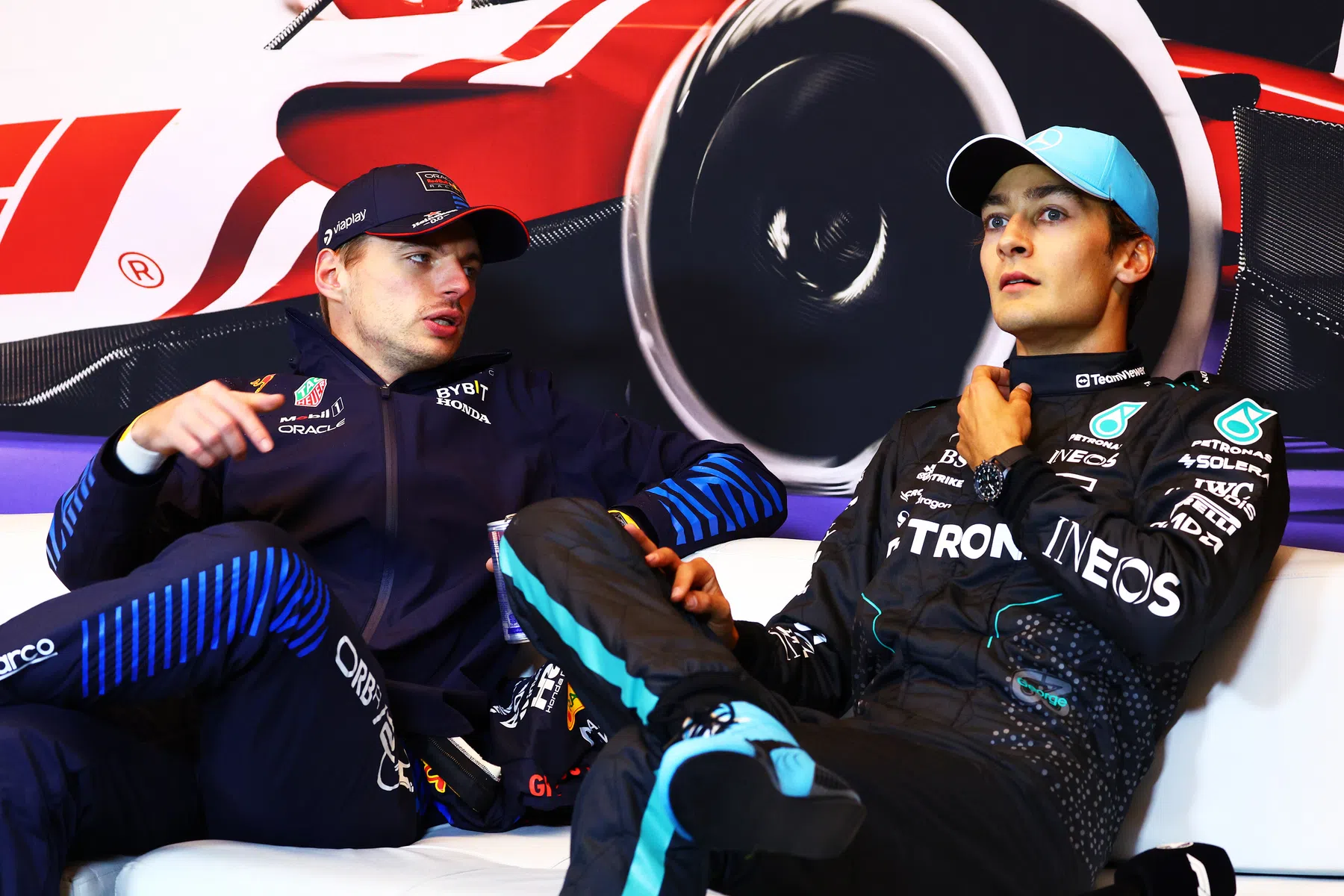 is mercedes with russell stronger than red bull with verstappen?max