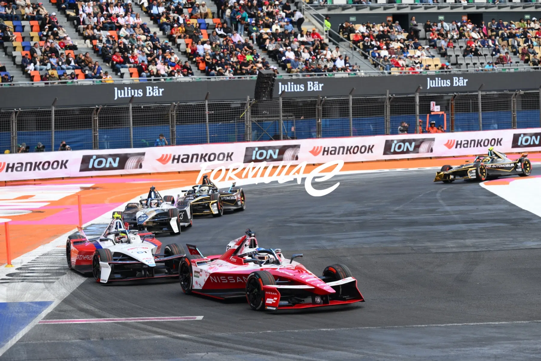 Fórmula E: Rowland supera Wehrlein e Da Costa para vencer o E-prix do México