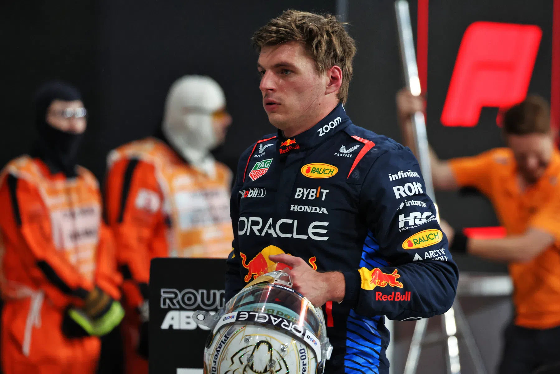 F1 Today Max Verstappen makes mistake and Haas start 2025 season