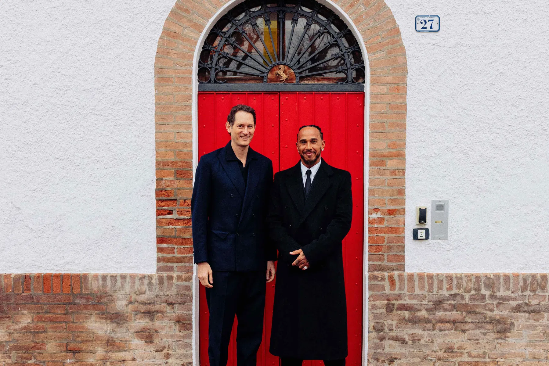 John Elkann, PDG de Ferrari, à propos du premier jour de Lewis Hamilton au sein de l'équipe