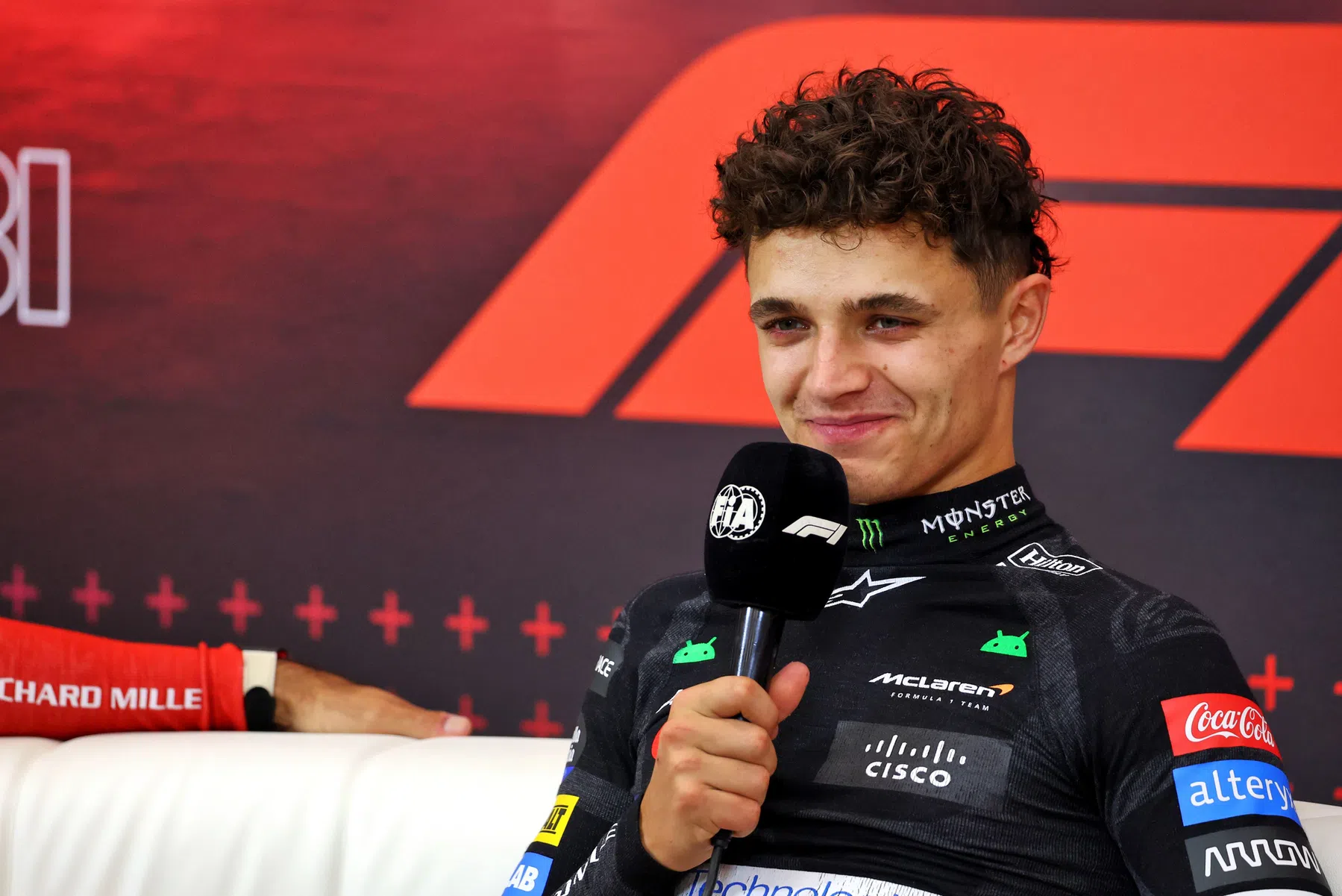 Lando Norris is blij dat Carlos Sainz niet meer bij een topteam rijdt