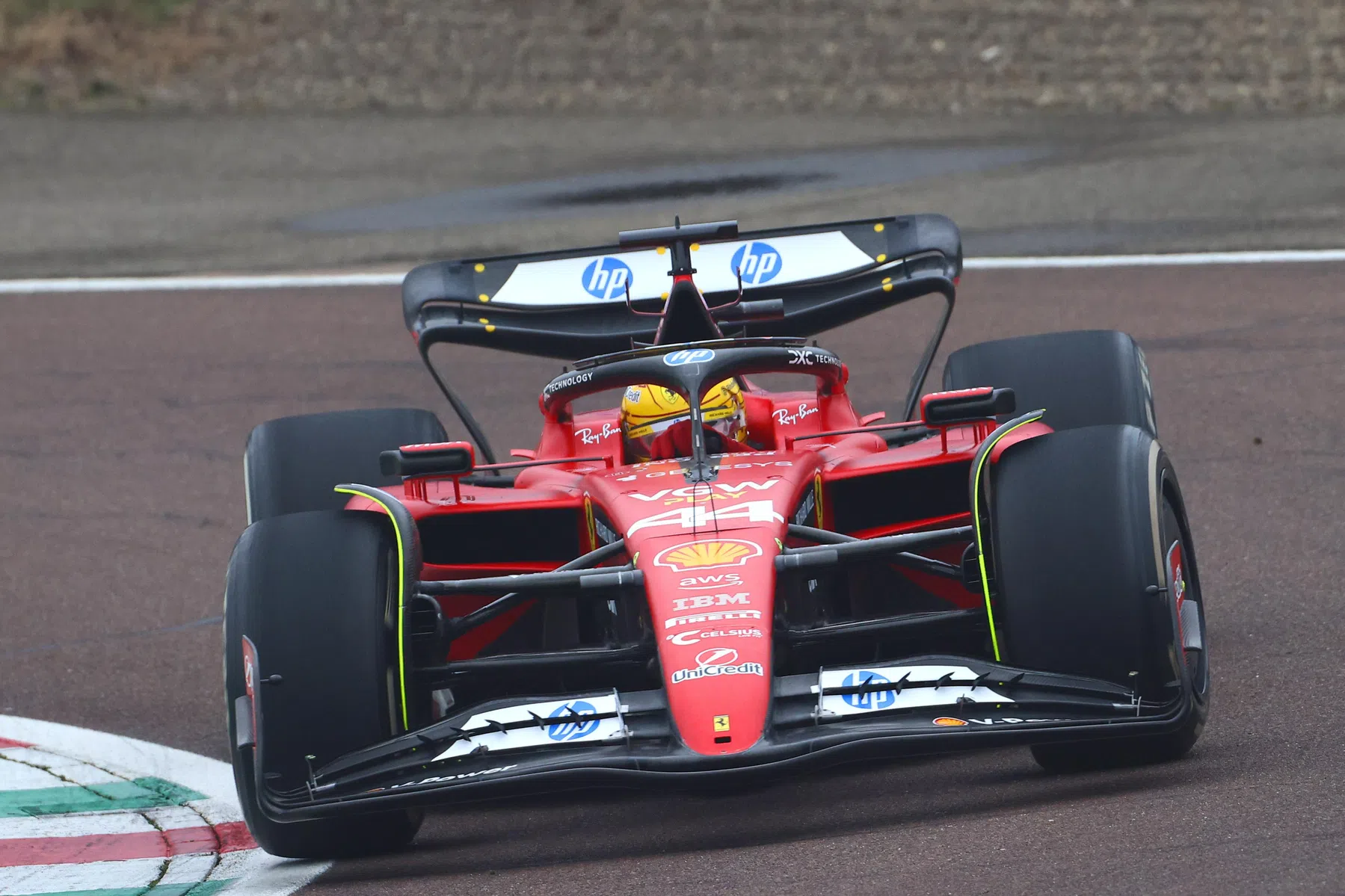 Día de pruebas de Pirell con Charles Leclerc, Lewis Hamilton y Oscar Piastri