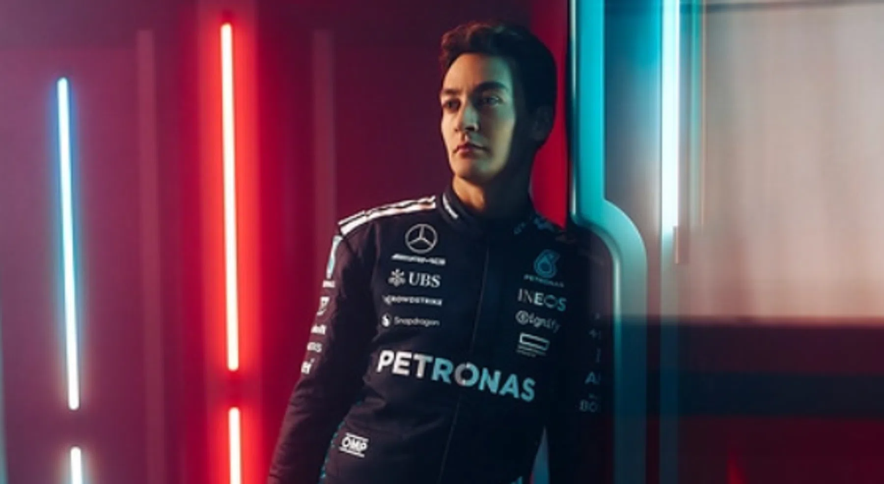 Mercedes introduces new team outfit with Antonelli and Russell