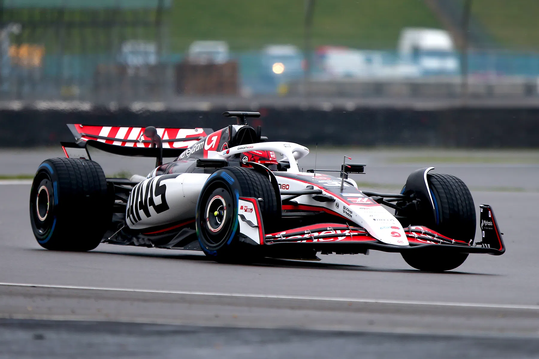 haas officially presents ocon and bearman's new car