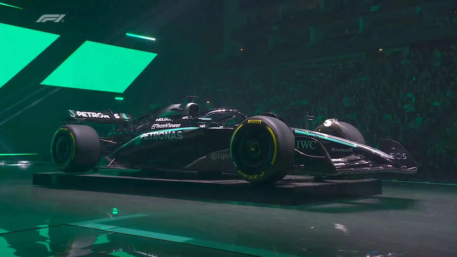 Mercedes shows off new colour scheme for W16 ahead of 2025