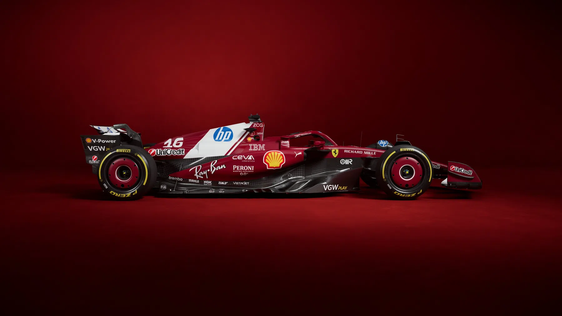 Ferrari show the world Hamilton and Leclerc's SF-25's livery!