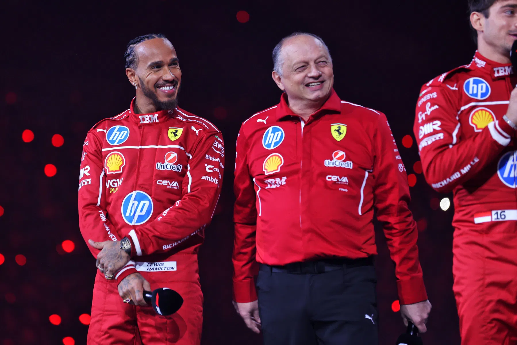 Frederic Vasseur, de Ferrari, satisfecho con la experiencia y los comentarios de Hamilton