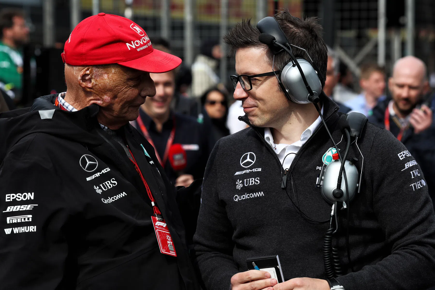 Wolff pays beautiful tribute to Niki Lauda: 'He got emotional'