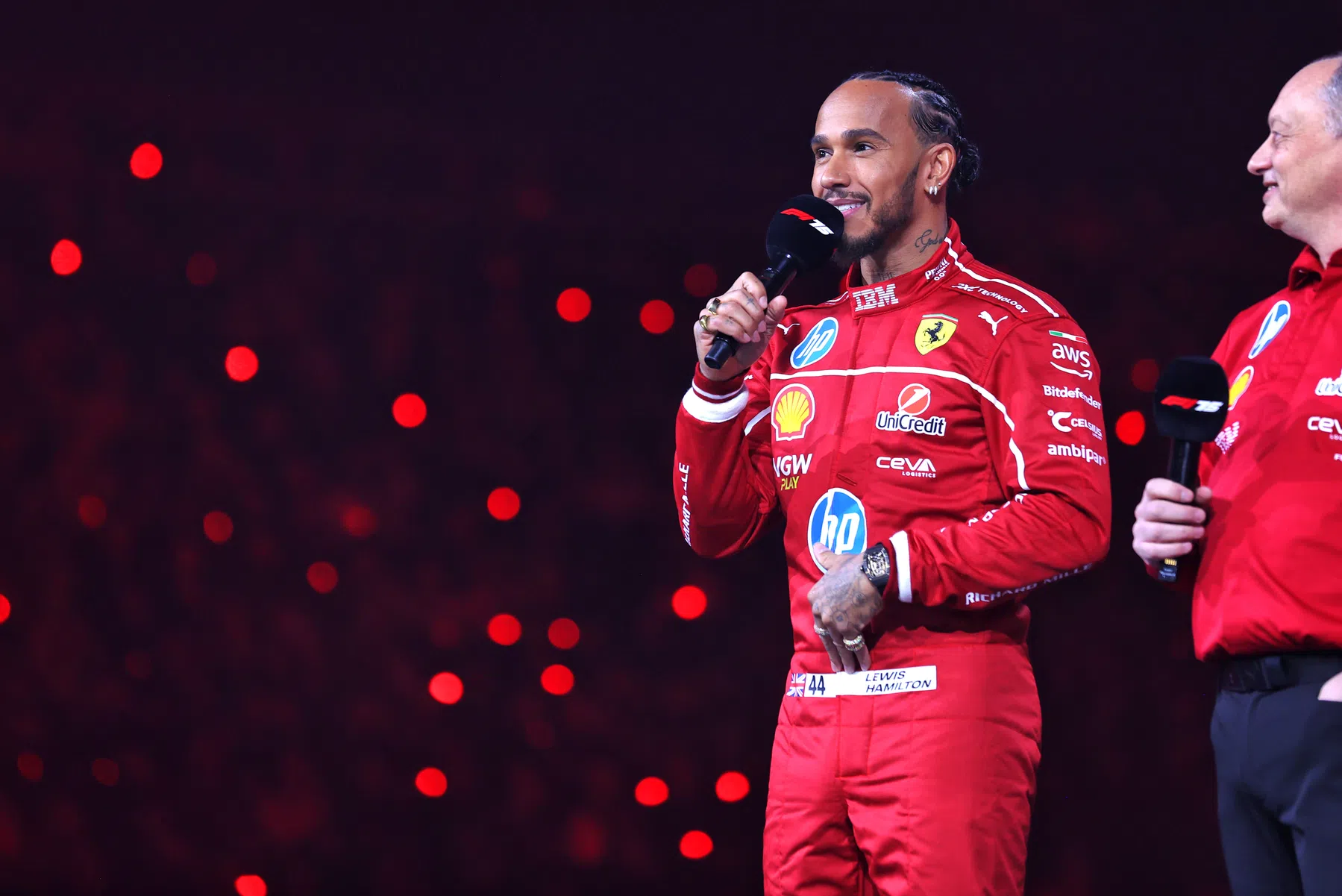 Hamilton's profound commitment to Ferrari, drives him to achieve success