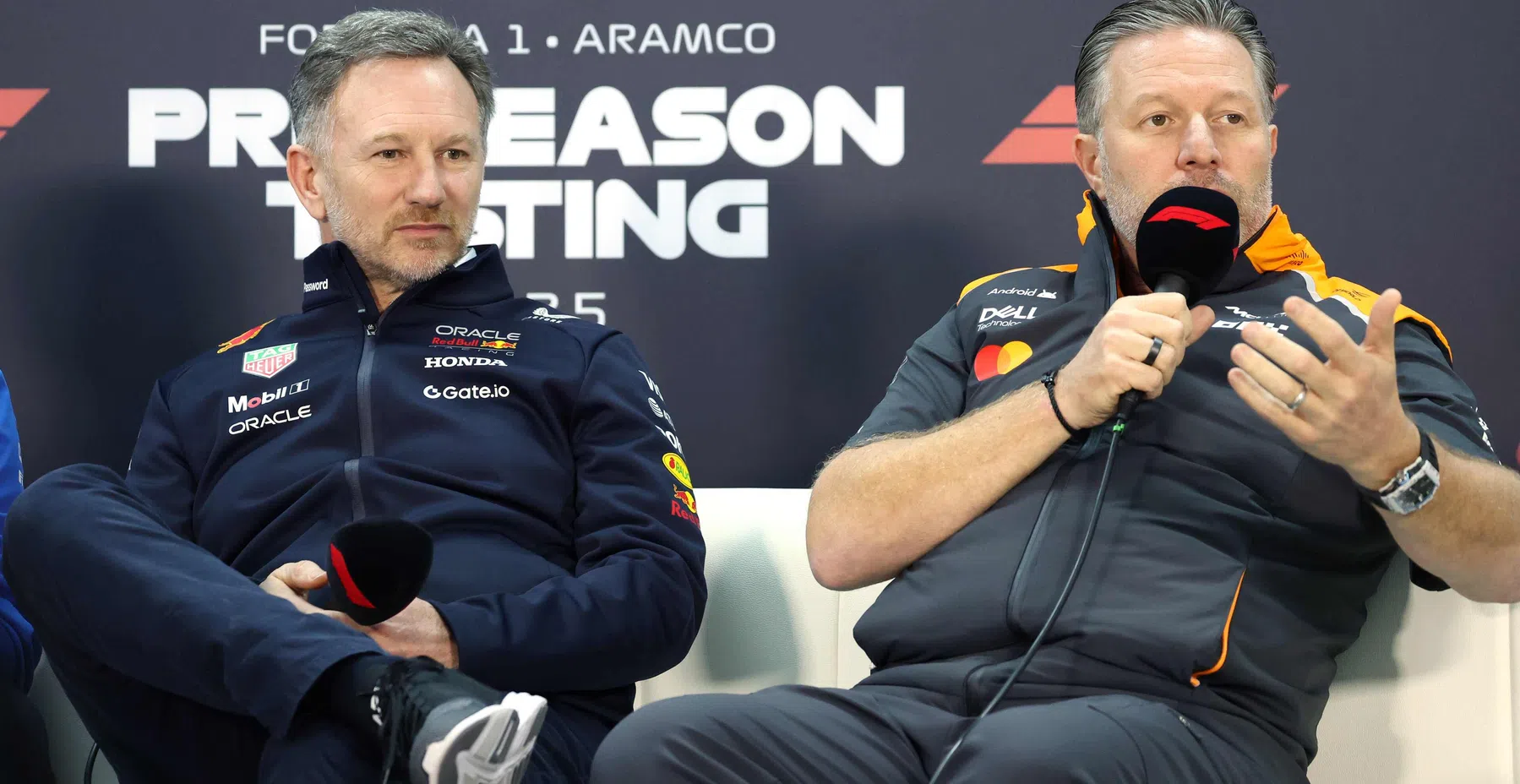 A Brown le cae fatal Christian Horner de Red Bull