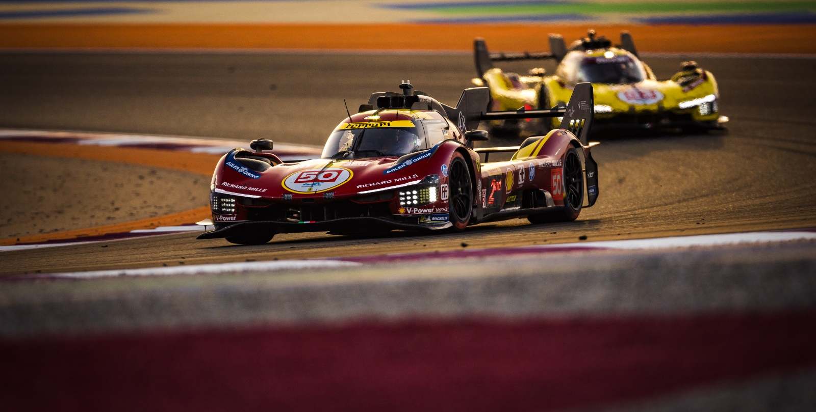 Ferrari domineert WEC-seizoensopener in Qatar