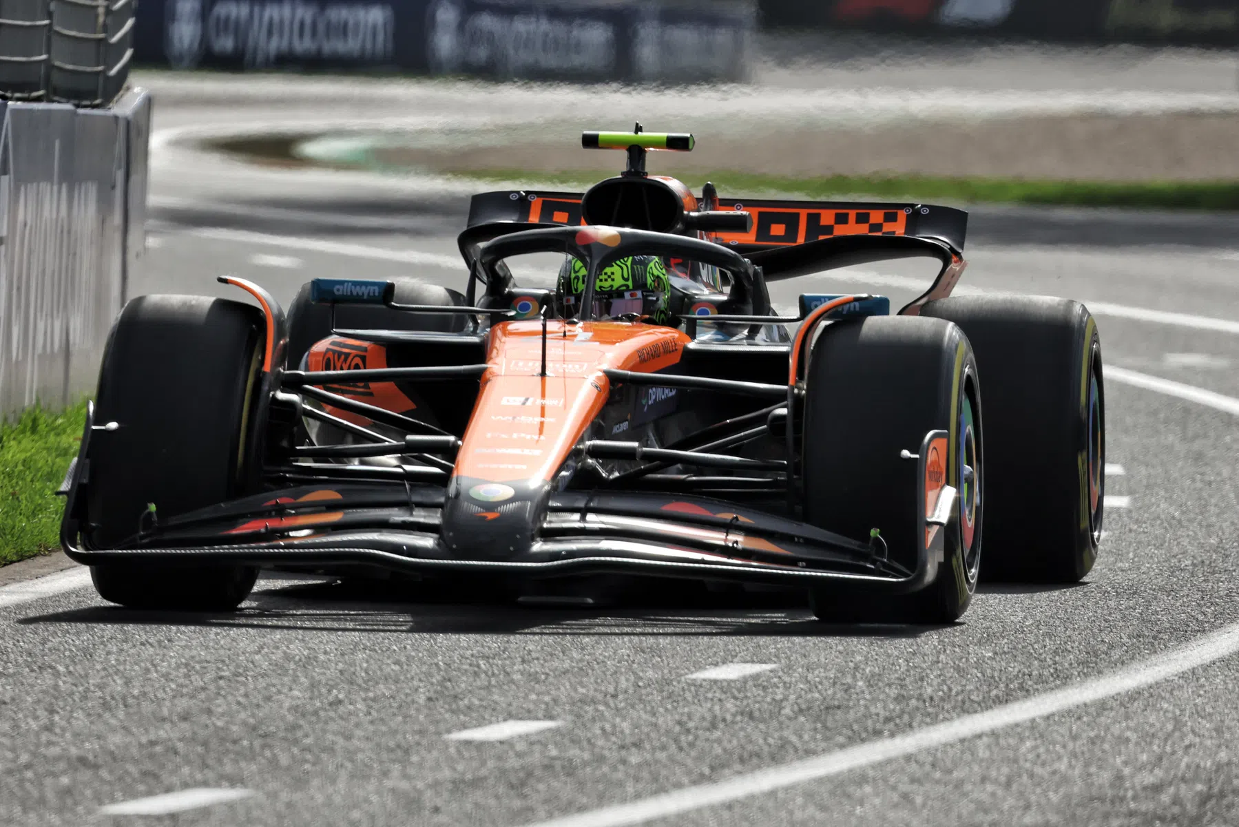 ¿McLaren es el favorito? Norris: "Ciertamente no estoy contento