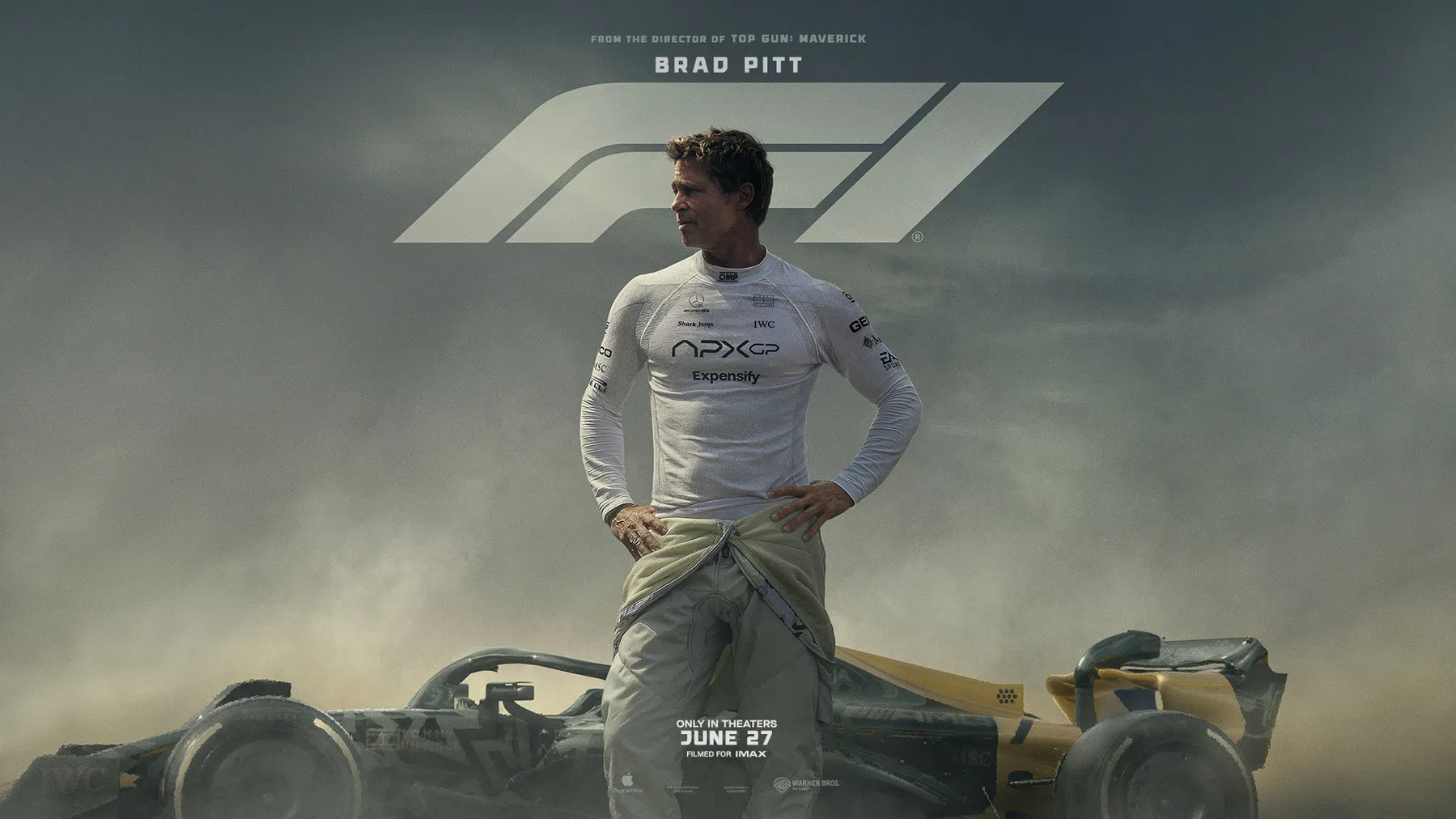 Trailer voor de F1-film van Hamilton met Brad Pitt in de hoofdrol