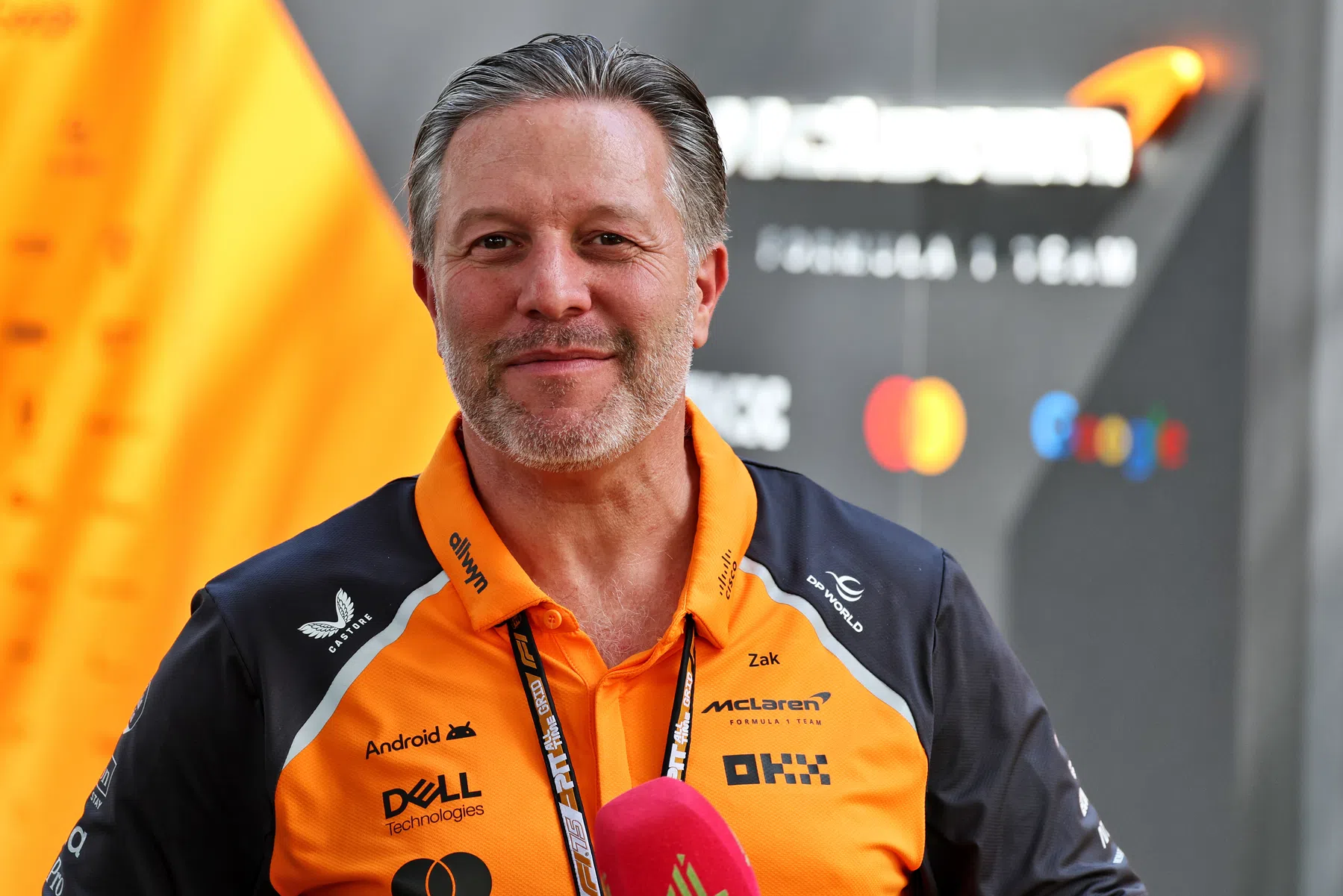 Zak Brown reagisce al Gran Premio d'Australia