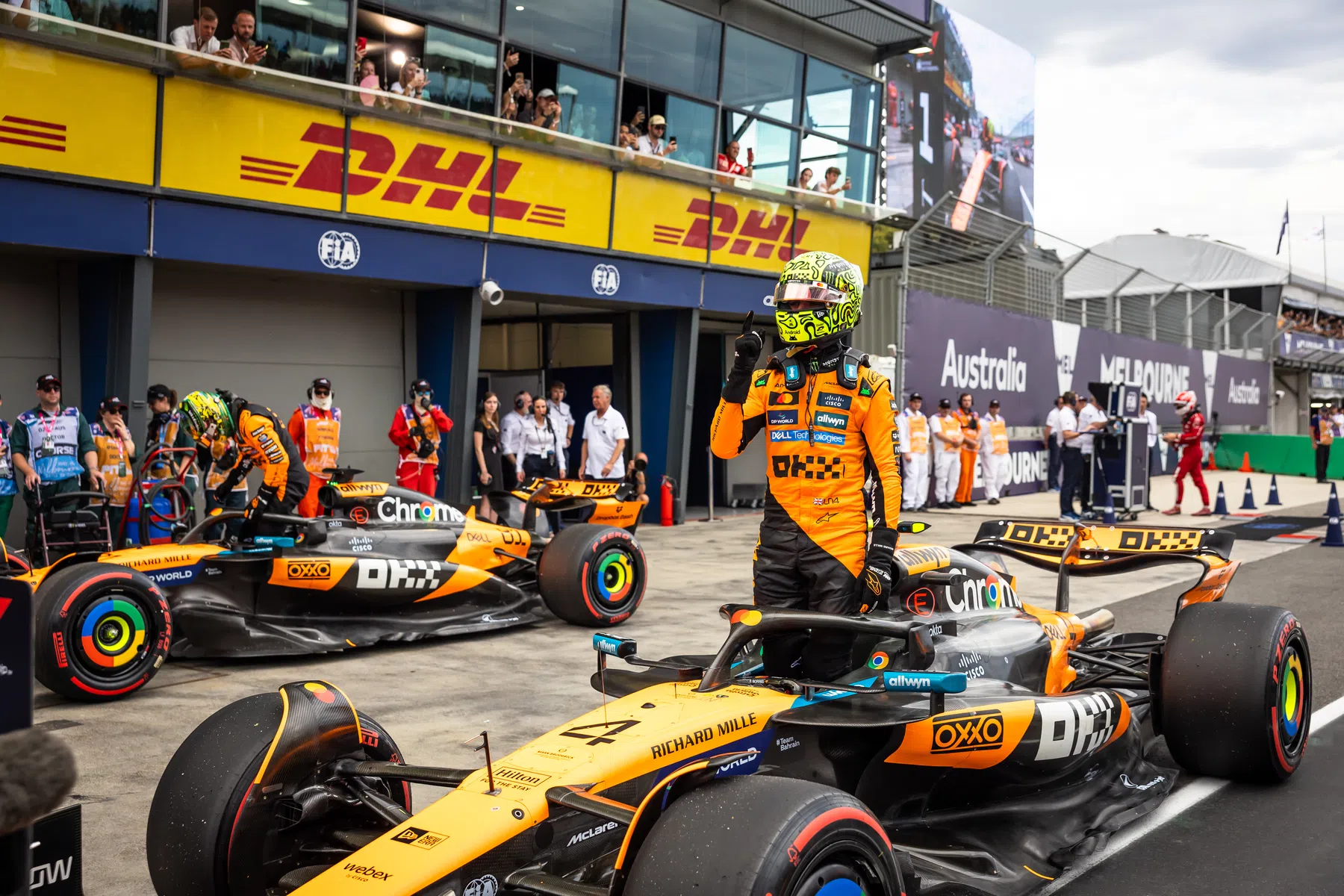 Lando Norris on McLaren team orders during Australian Grand Prix