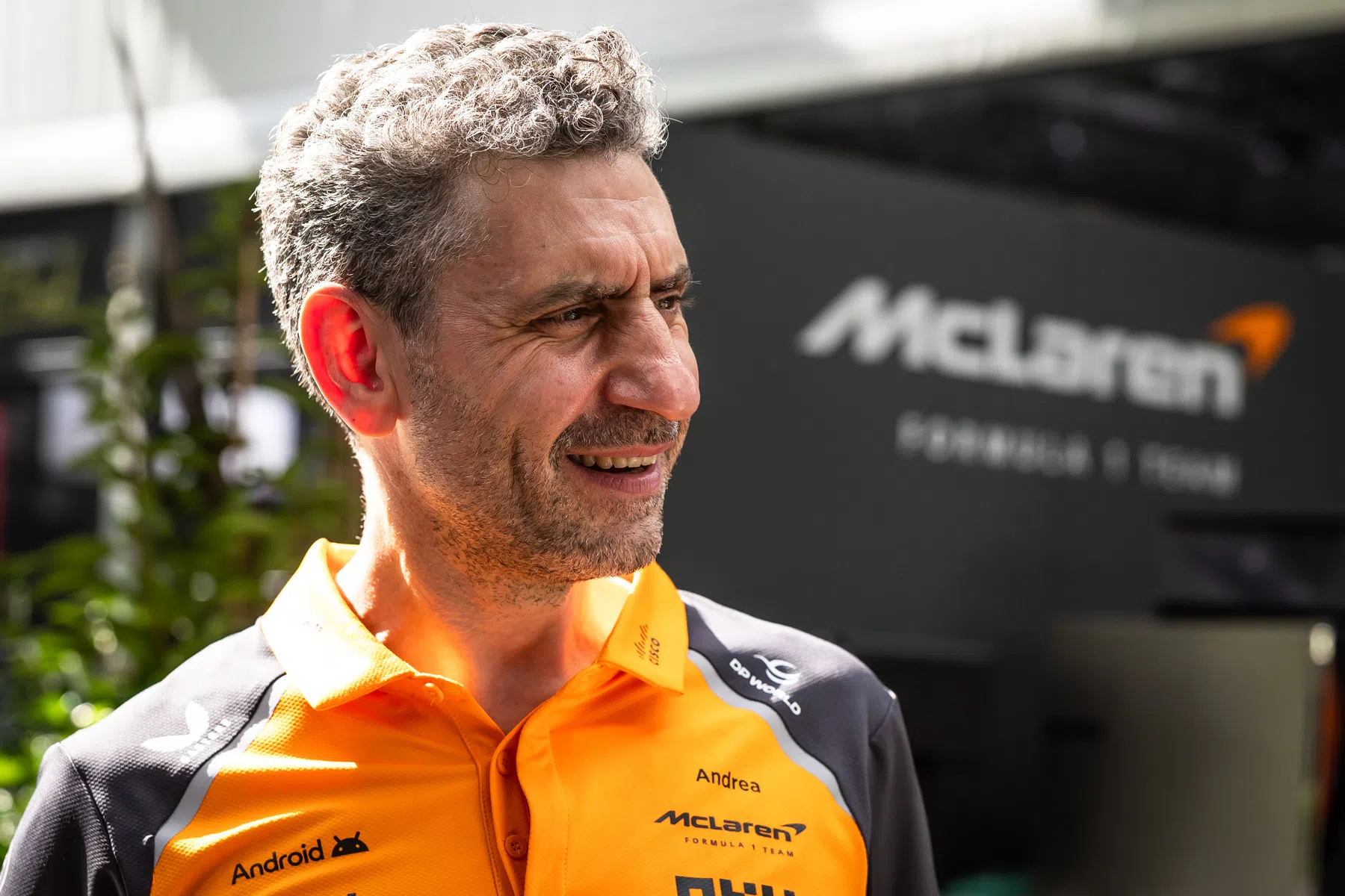 Andrea Stella, chefe de equipe da McLaren, fala sobre o GP da China