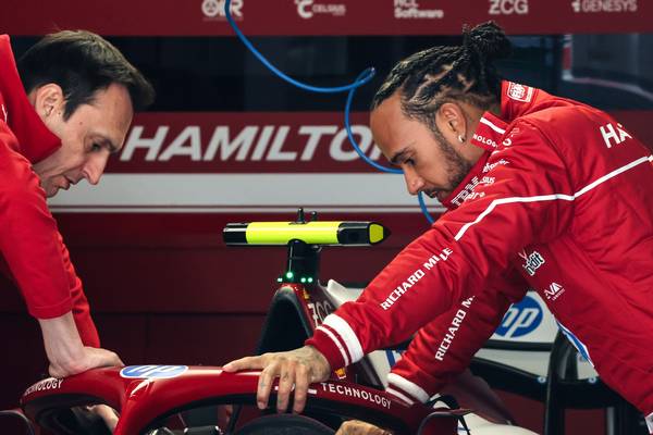 Lewis Hamilton on Ferrari's gap to McLaren