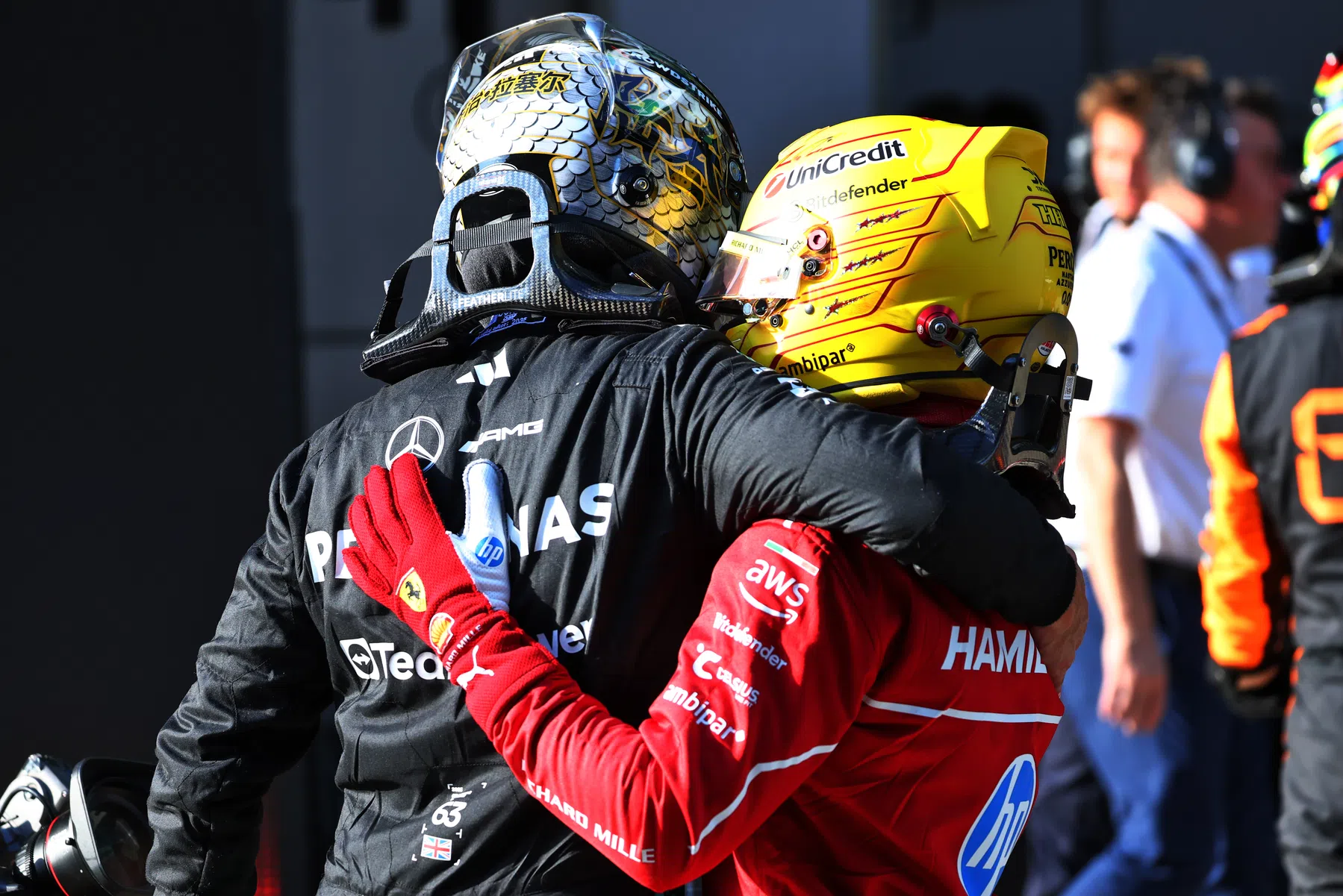 Russell lobt Hamilton und Verstappen, aber: 