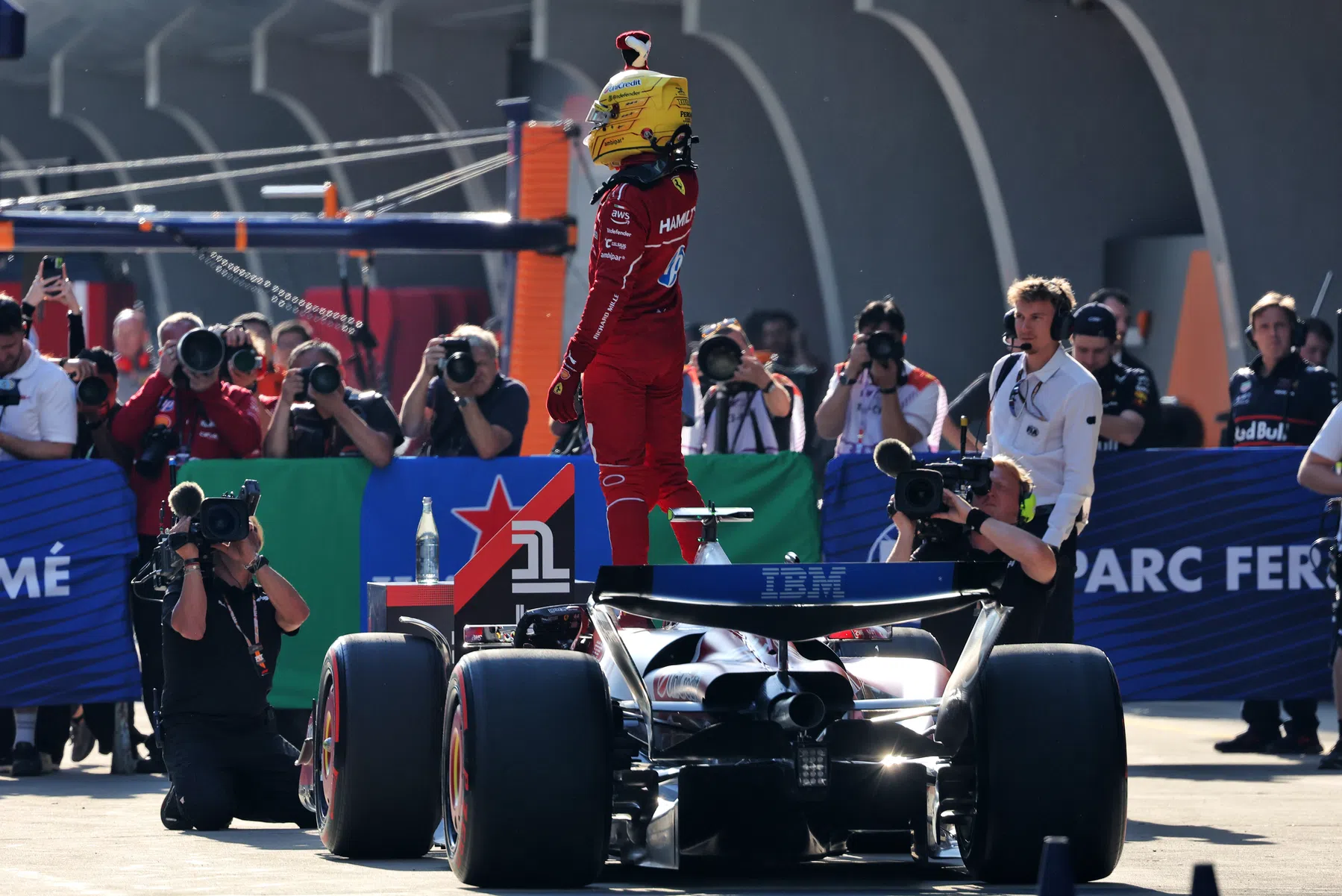 Un cambio en la alineación inicial para la carrera sprint de China