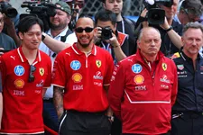 Thumbnail for article: F1 releases statement on Hamilton and Ferrari's team radios