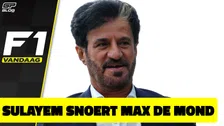 Probeert FIA-president Ben Sulayem Max Verstappen de mond te snoeren?