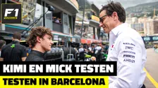 Thumbnail for article: Mercedes voelt Schumacher en Antonelli flink aan de tand in Barcelona